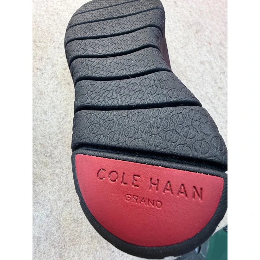 Cole Haan‎ Zerogrand Mens 8M Red Puffer Quilted Lace Up Booties C36255